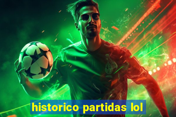 historico partidas lol